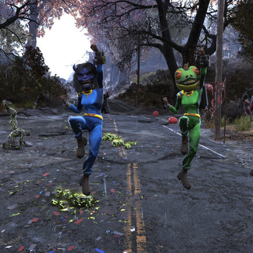 The Reject Ranger pose before heading off to Fasnacht
